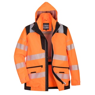 Portwest PW367 - PW3 Hi-Vis 5-in-1 Jacket Breathable Multi-functional